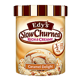 Edy's Slow Churned Caramel Delight Light Ice Cream Picture